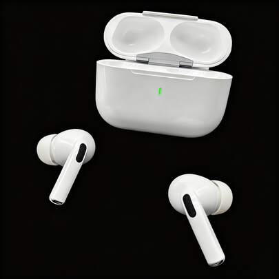 Kabellose Bluetooth-Ohrhörer im True Wireless-Stil mit eingebautem Mikrofon für klare Anrufe, lange Akkulaufzeit, schweißfestes Design, bequeme Ohrhaken, kompatibel mit iOS und Android Geräten, geeignet für Fitness, Laufen und den täglichen Gebrauch