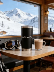 1pc Personalized Valentine's Day Travel Bottle, Custom Text For Sweet And Practical Gifts - Multicolor - View 3