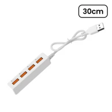 5 USB + 5 Type-C 10-Port Power Strip With 1M Charger Cable Adapterhome,Office Charging Station - White - View 11