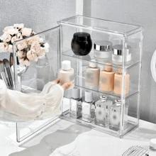 1PC Acrylic Display Case Clear Display Box Dustproof Box Collectibles Model Three Style Available - C:2 Layers Of Partition - View 4