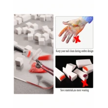 50Pcs Soft Nail Sponges For Ombre, Nail Art Sponges With Grabbing Pen, Aura Nails, Ombre Nail Brush, Manicure Nail Art Tools, Professional Accessories Supplies, Nail Sponge Metal Grabber Mini Replaceable Nail Sponges Blocks For Ombre Nail Art Sponges Nail Art Tools For Nail Supplies Nail Accessories,Nail Supplies,Nail Tools,Nail Art Tools,Back To School,Nails,Nail Tools For Press On Nails - 彩色 - 查看 8