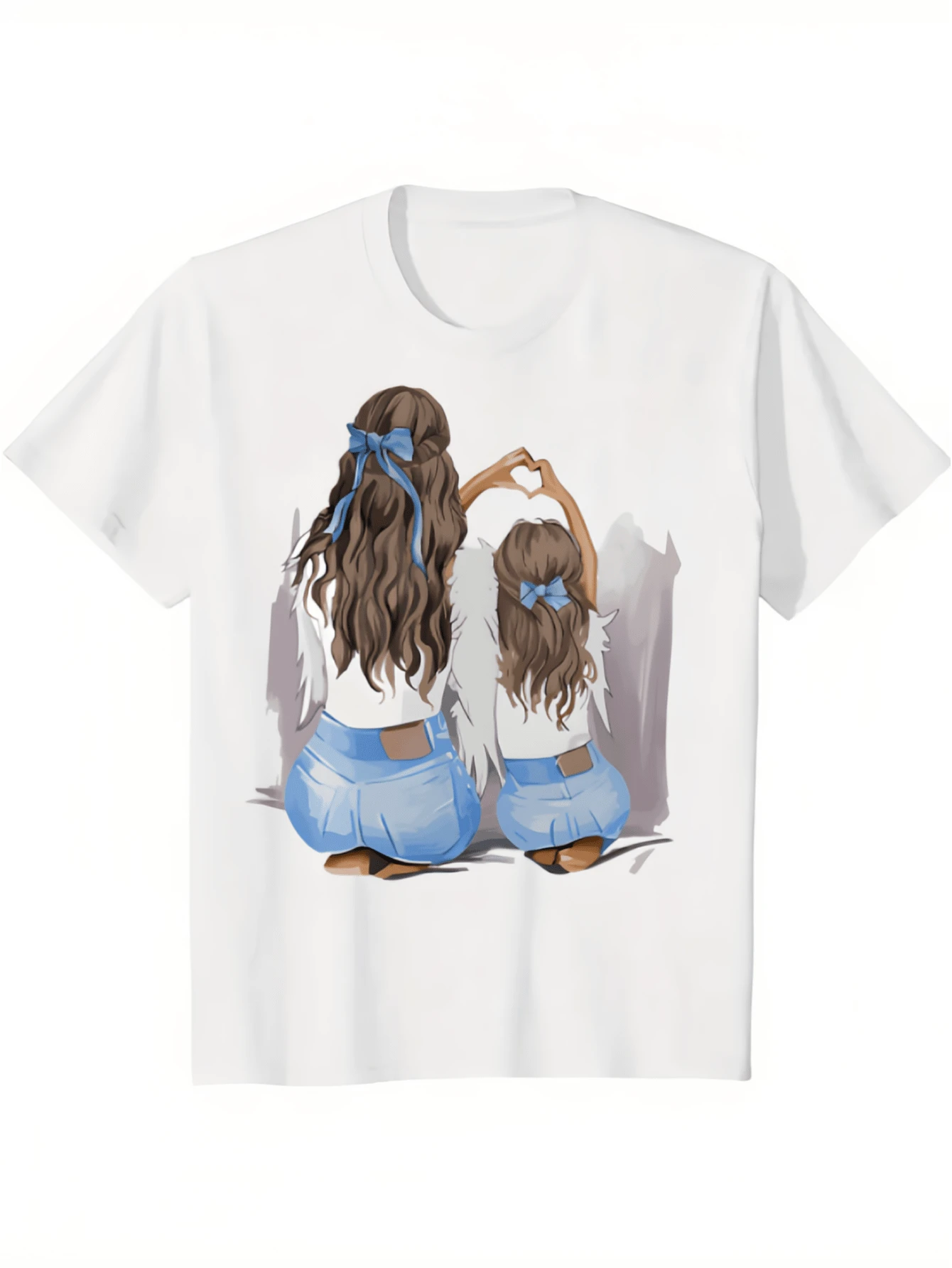 Stylish White T Shirt For Women Casual Comfort Wear - White - View 1