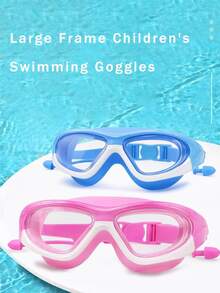 Fashion Anti-Fog Swimming Goggles, Clear Underwater Vision, Soft & Comfortable Wear, Cloud-Like Experience, All-Around Waterproof Eye Protection - Multicolor - View 1
