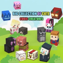 16/30/50片磁性积木 矿山世界磁性人物和动物模型建筑积木立方体玩具套装 STEM教育感官玩具 2026 3岁以上男孩女孩儿童最佳礼物 蒙特梭利感官玩具 - 彩色 - 查看 4