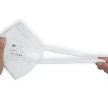 Máscaras protectoras FFP2, 50 piezas empaquetadas individualmente con diseño de banda para la cabeza, con una estructura de cinco capas transpirable y cómoda, adecuada para uso adulto (para protección diaria, no para uso médico) - A - Ver 7