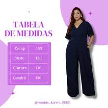Women's Plus Size Plain Long Jumpsuit, Wide Leg, Short Sleeve, V-Neck, Ruched Front, Comfortable - 藏蓝色 - 查看 5