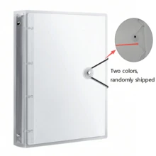 A4 Size Heavy Duty Colorful PP Binder, Large Capacity, Suitable For School, Home, Office, Work, Travel - Portable Design - Multicolor - View 12