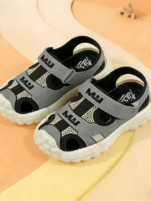 Cute Rhinestone Bow Open Toe Girls Sandals, Breathable Beach Holiday Shoes - Black - View 6