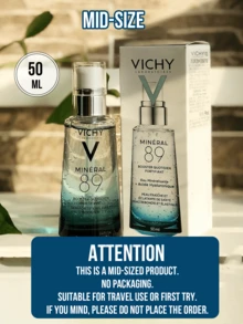 Vichy 薇姿矿物89号赋活紧致精华液（50毫升试用装/15毫升旅行装）——富含火山温泉水和高纯度玻尿酸，修护敏感肌肤，淡化细纹，提升肌肤弹性，清爽凝胶质地，强化肌肤屏障，适合所有肤质，日常护理及旅行携带皆宜，也是馈赠佳品。 - 89火山能量瓶微精華露 - 查看 6