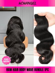 100% Human Raw Hair, Natural Black Curly Hair - Natural Black - View 1