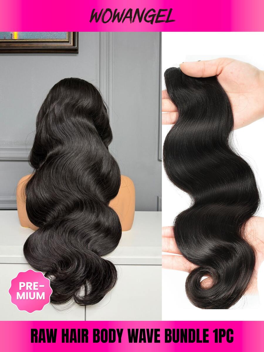 100% Human Raw Hair, Natural Black Curly Hair - Natural Black - View 1