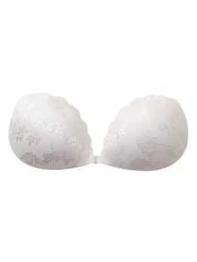 2pcs/Set Adhesive Push-Up Bra, Strapless & Backless Design, Perfect For Dresses, Swimwear, Bikinis, And Beach Vacation Wear - Multicolor - View 21