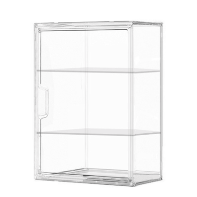 1PC Acrylic Display Case Clear Display Box Dustproof Box Collectibles Model Three Style Available