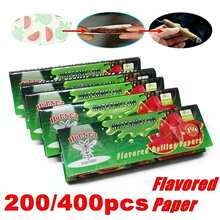 200/400张（4册/8册），HORNET水果味卷烟纸，50张/册，便携迷你卷烟纸，手卷烟配件 - 彩色 - 查看 3