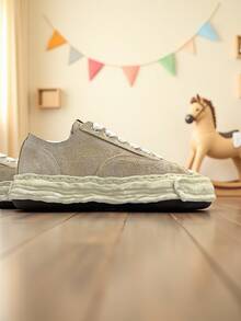 2026新款低帮休闲运动鞋、滑板鞋、复古风、时尚百搭、男女皆宜 - 卡其色 - 查看 2