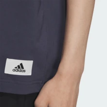 Adidas Men's Collegiate Style Knit Casual Short Sleeve Polo T-Shirt - Blue and White - View 5