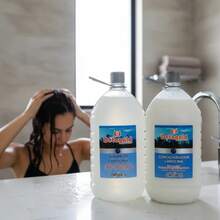 Detagold Professional Lanolin Shampoo + Conditioner KIT 2 Liters - White - View 2