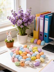 1 gói Bọt lễ Phục sinh Và Giáng sinh Trứng DIY Chấm bi Đồ trang trí , Thích hợp Đối với lễ Phục sinh Và Tiệc Giáng sinh Trang trí - Nhiều màu - Xem 6