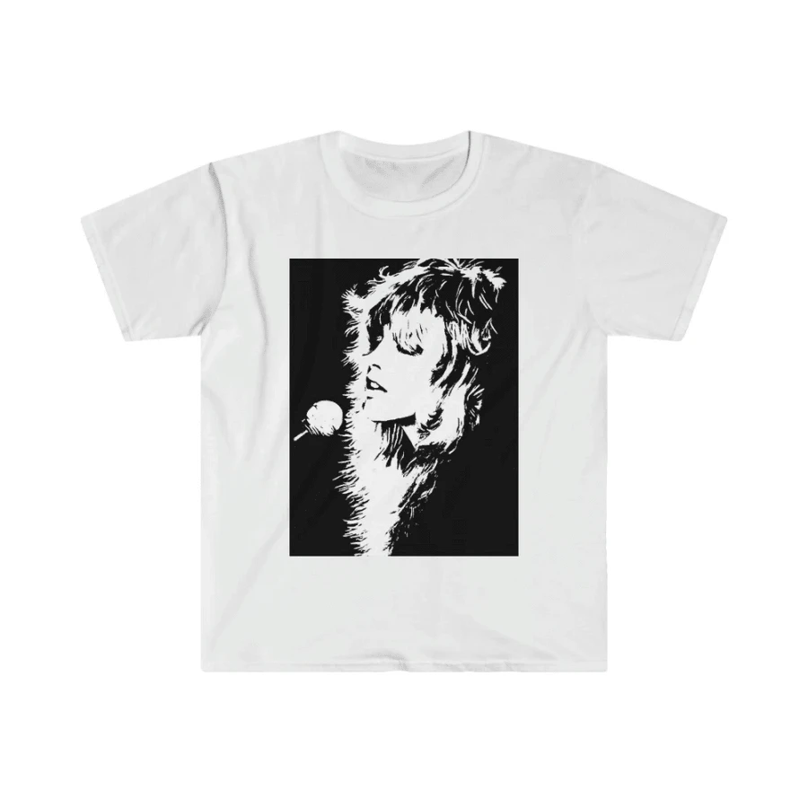 Casual Cotton Short Sleeve Round Neck T-Shirt With Graphic Print - White - View 1