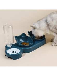 Automatic Dual Pet Bowls, Cat Dog Water Bowl, Rabbit Food Bowl, Anti-Spill Pet Bowls - 500ml - View 15