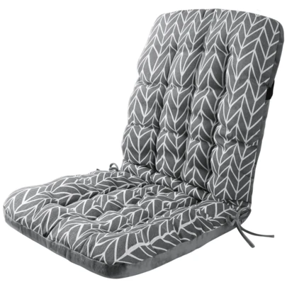  EDIMENS High Back Chair Seat Support Cushion,Recliner Cushions Outdoor Garden Patio Seat Cushion With Backrest Low Back Pain Relief Thick Large Lightweight Patio Seat Pads For Home Office Garden Chair