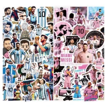 Mercancía de celebridad del Botín de Oro de Messi, pegatinas de fotos de alta calidad, pegatinas coleccionables, artículos de merchandising de fans - Multicolor - Ver 1