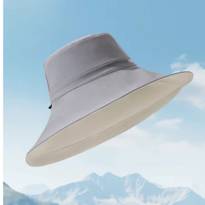 CAMEL CROWN 户外防晒渔夫帽，春季徒步登山帽