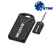 Biyetimi 128GB 超迷你金属U盘，128GB 高速 USB 2.0 闪存盘，64GB - 黑色 - 查看 1