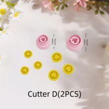 2Pcs St. Patrick's Day Clay Cutters – Pastel Pink Clover & Lip Shapes, Boho Craft Essentials For DIY Earrings, Handmade Jewelry & Spring Gifts - Pink - View 13