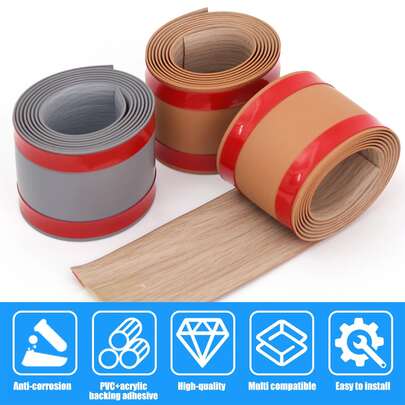 1 Roll 3 Meters X 5.5CM Floor Cable Protector, PVC Cable Protector Strip, Self-Adhesive Wear-Resistant Cable Organizer For Floor, Wall, Desk, Hides Network Cables, Prevents Messy Wiring, Open-Type Cable Trunking