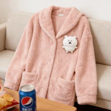 1pc Joke Bear Anime Plush Badge Cute Cartoon Self-Mocking Bear Brooch Soft Self-Deprecating Bear Stuffed Toy Doll Exquisite Christmas Birthday Gift - White - View 10