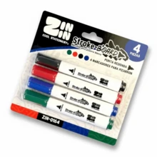 Marcador para pizarra blanca, disponible en varias especificaciones, color negro, marcador de agua, borrable. Ideal para oficina, estudio, enseñanza y uso doméstico. - 4 bolígrafos - Ver 10