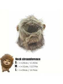 Pet Cat Dog Lion Wig Headpiece Rabbit Ear Funny Headband Costume Accessories For Halloween Dress Up - Multicolor - View 2