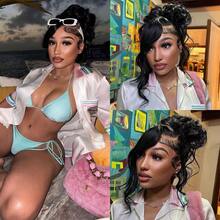 NARNI 360 Full Lace Wig Body Wave Human Hair Wigs Invisible Drawstring Wig Human Hair Pre Plucked Brazilian Glueless Human Hair Wigs 250 Density 100% Brazilian 13x4 Body Wave Lace Front Wigs Human Hair For Women Natural Black Color - Natural Black - 查看 5