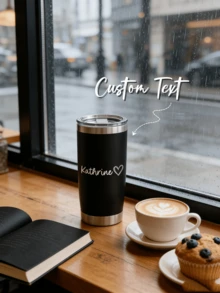 1pc Personalized Valentine's Day Travel Bottle, Custom Text For Sweet And Practical Gifts - Multicolor - View 1