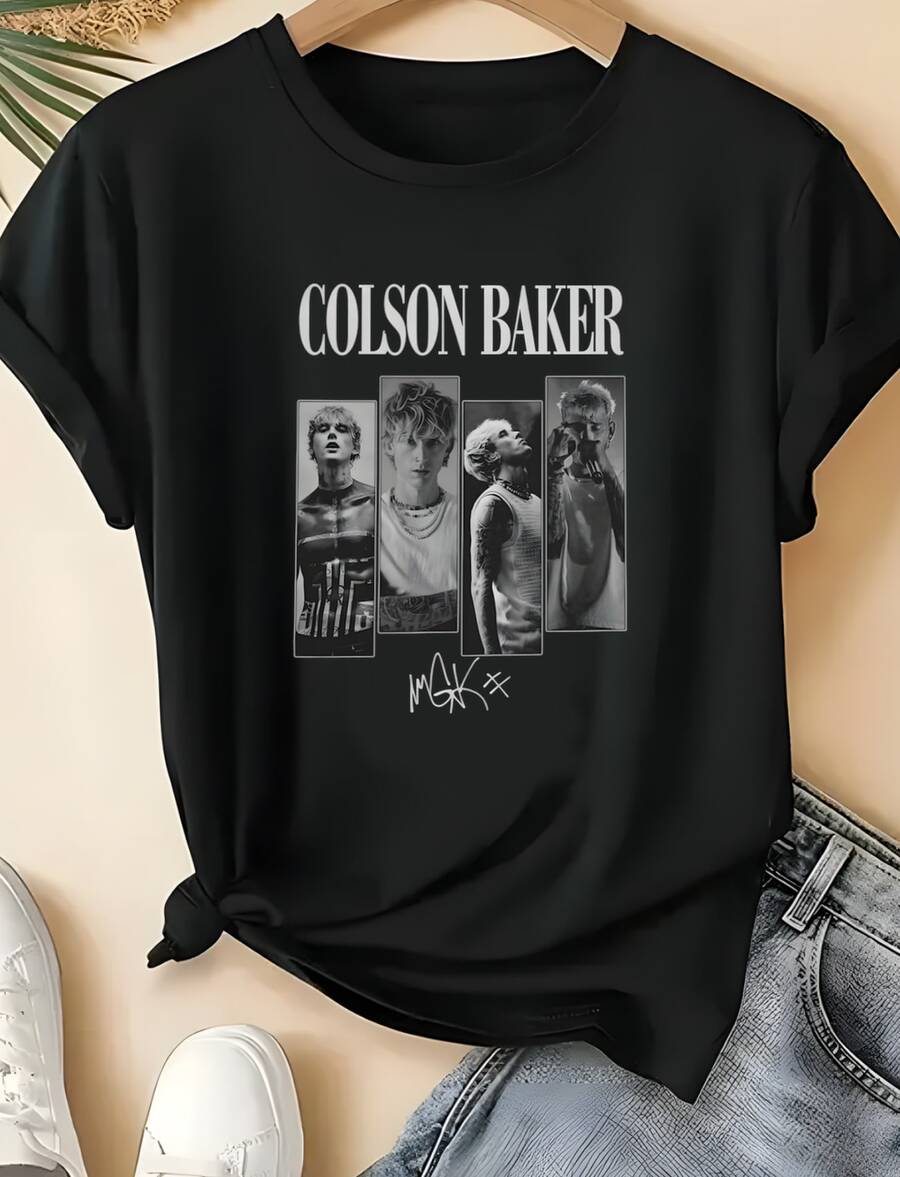 Colson Baker ® Shirt - MGK Ticke To My Downfall Album - Black - View 1