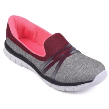Women's Orthopedic Sneakers, Easy-To-Wear Slip-On, No Laces + Gel Insole - Xám - Xem 3