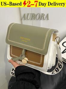 2025 Women's Crocodile - Print Crossbody Bag, Crafted From Premium PU Leather, Boasts A Sophisticated Crocodile - Print Texture That Adds A Touch Of Elegance. It Comes With Removable Straps And A Top Handle Design, Offering Versatile Carrying Options To Suit Different Needs, Whether For The Workplace Or Daily Commute. Embracing The Dark Academia Style, This Satchel Exudes A Timeless Charm. Moreover, It Serves As An Ideal Gift For Various Occasions Like Valentine's Day, Christmas, And Birthdays, Sure To Delight Anyone Who Receives It. - 彩色 - 查看 14