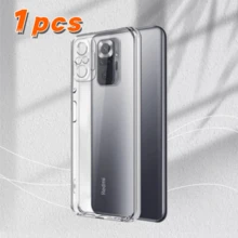 1pc Phone Case Cover Designed As A Transparent TPU Protective Case Redmi Note 11 Pro 5G/Redmi Note 11 Pro 5G/Note 11 Pro 4G/Note 11 Pro/Note 11 5G/Note 11 4G/ Compatible With Xiaomi Redmi Note 11 4G/Note 11/Note 10T 5G/Note 10T/Note 10S/Note 10 Pro Max/Note 10 Pro/Redmi Note 10 Pro/Note 10 Lite/Note 10 5G/Note 10 4G - Clear - View 1
