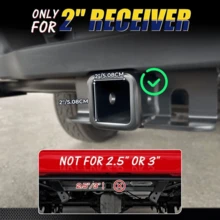 2" Receiver 6" Drop/Rise Adjustable Tow Hitch Dual Ball Mount Trailer 18500 Lb - Silver - View 3