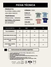 Playera Hombre con Diseño Estampado en Espalda - Rosa - Ver 4