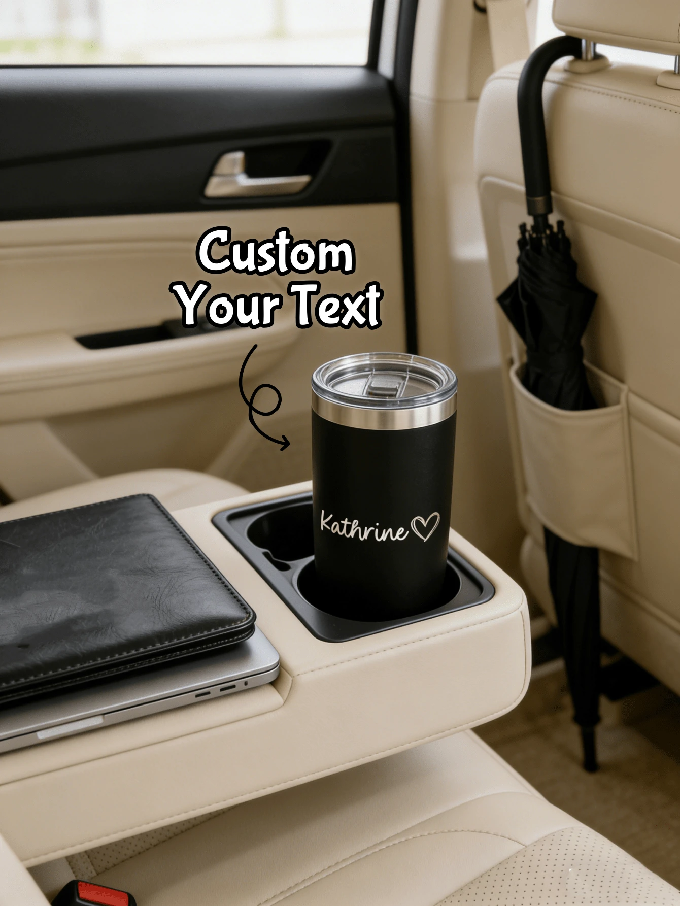 1pc Personalized Valentine's Day Travel Bottle, Custom Text For Sweet And Practical Gifts - Multicolor - View 1