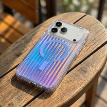 Bright Luggage Case Style Compatible With 17 17Pro 17Air 17Pro Max Case For 16Promax/15/14/13 12 11 Pro Max Lens Protection Protective Magnetic Phone Cover - Travel Suitcase Style (magnetic) - View 24