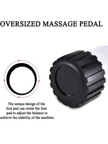 Mini escaladora para hogar, máquina de escalar ejercitadora doméstica, con banda de resistencia desmontable, equipo de escalada de bajo impacto - Blanco y Negro - Ver 3