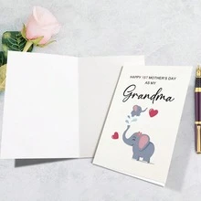O felicitare distractivă de Ziua Mamei cu plic, design umoristic pe hârtie de înaltă calitate, cadou perfect pentru mamă, sărbătorind Ziua Mamei, cadou de Ziua Mamei, design în formă de inimă, felicitare de înaltă calitate, cadou de Ziua Mamei pentru mamă - Seturi - Vizualizare 6