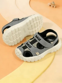 Cute Rhinestone Bow Open Toe Girls Sandals, Breathable Beach Holiday Shoes - Black - View 3