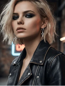 Yanxyad 1/4Pairs Earrings Set Y2K Heart Spike Stud Gothic Star Hoop Emo Punk Grunge Thorn Earrings Christmas Jewelry Gift - Fashion Earrings - View 5