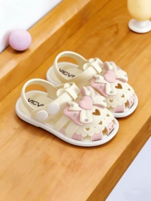 Toddler Girls' Summer Soft Bottom Breathable Sandals, Infant & Baby Walking Shoes - White - View 4