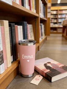 1pc Custom Valentine's Day Car Water Bottle With Personalized Text, Perfect For Daily Hydration And Romantic Gifts - Multicolor - View 5