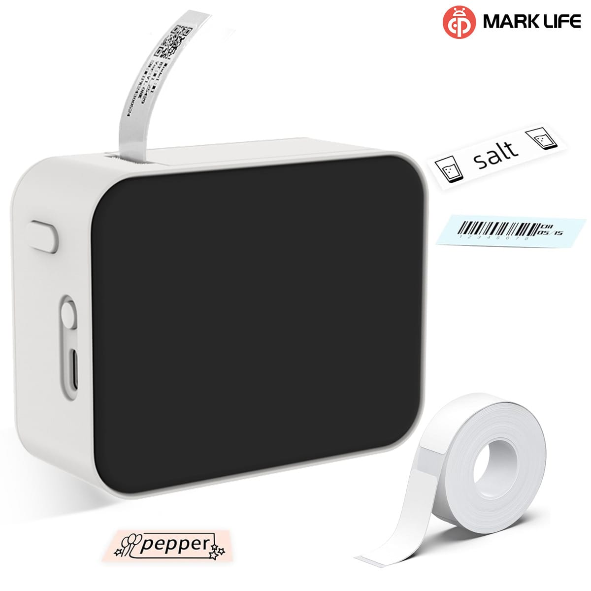 P15 Label Maker, Thermal Printer, Portable Handheld Bluetooth Micro Label Printer, Featuring Portable Wireless Connection Function, Providing Multiple Mobile Phone Usage Templates, Simple Operation, Suitable For Office, Home And Organizational Purposes, Can Be Charged Via USB.